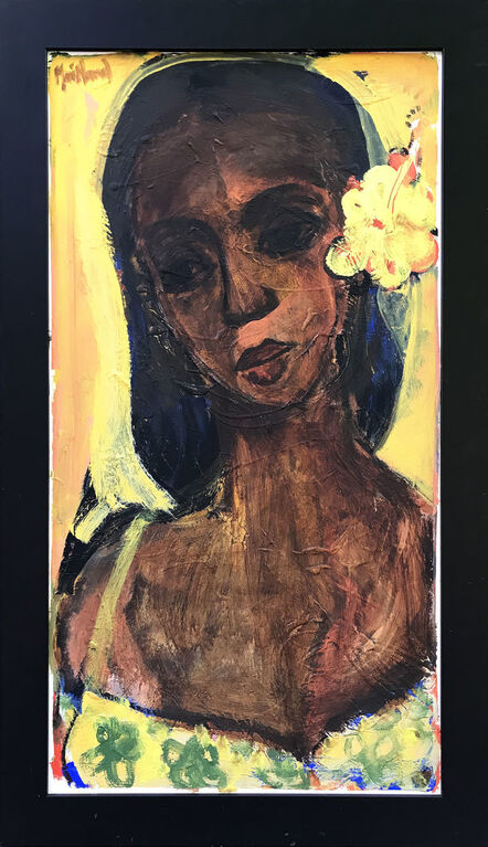 John Maitland, ‘Yellow Hibiscus’, 2019
