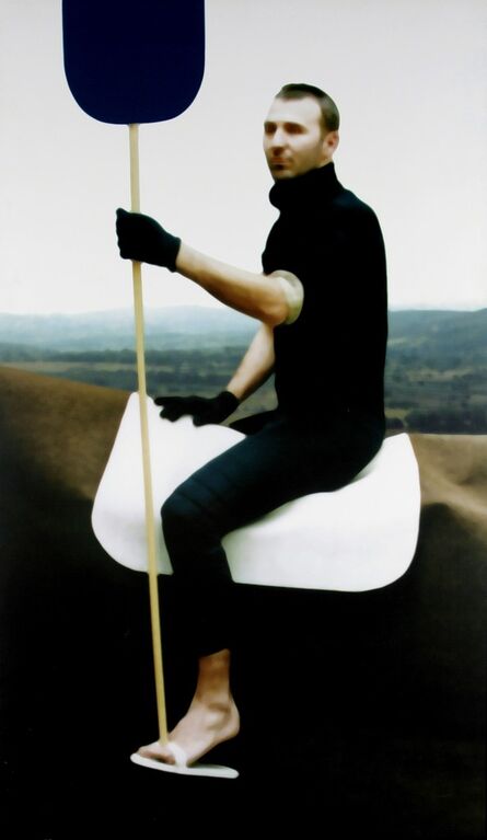 Xavier Veilhan, ‘Gilles on a Horse with a Stick’, 1998