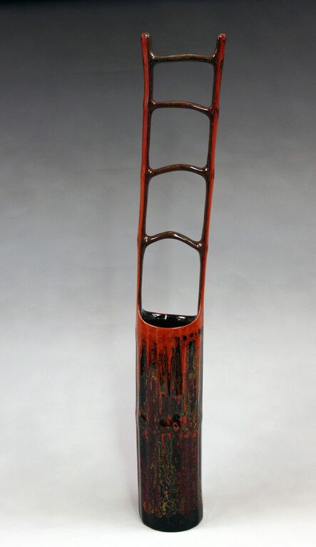 Fujinuma Noboru, ‘Bamboo Lacquered Cylinder’, 2014