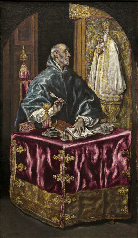 El Greco, ‘Saint Ildefonso’, ca. 1603/1614