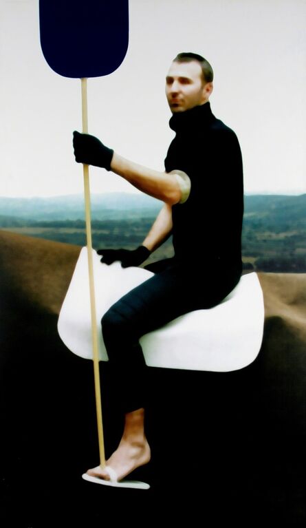 Xavier Veilhan, ‘Untitled (Gilles on a horse with a stick)’, 1998