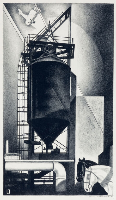 Louis Lozowick, ‘Tanks #1’, 1929