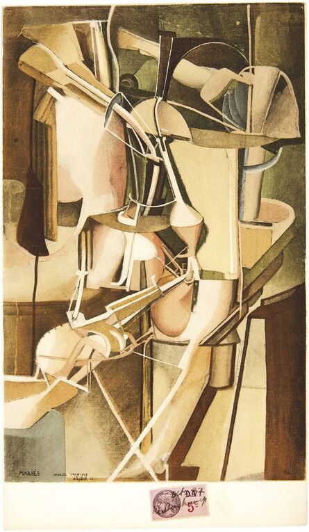 Marcel Duchamp, ‘La Mariée (Bride)’, 1937