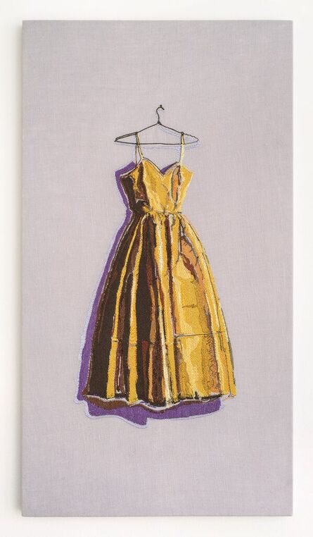 Elaine Reichek, ‘Thiebaud Dress’, 2020