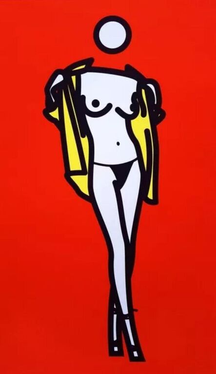 Julian Opie, ‘Woman Taking Off Man's Shirt’, 2003