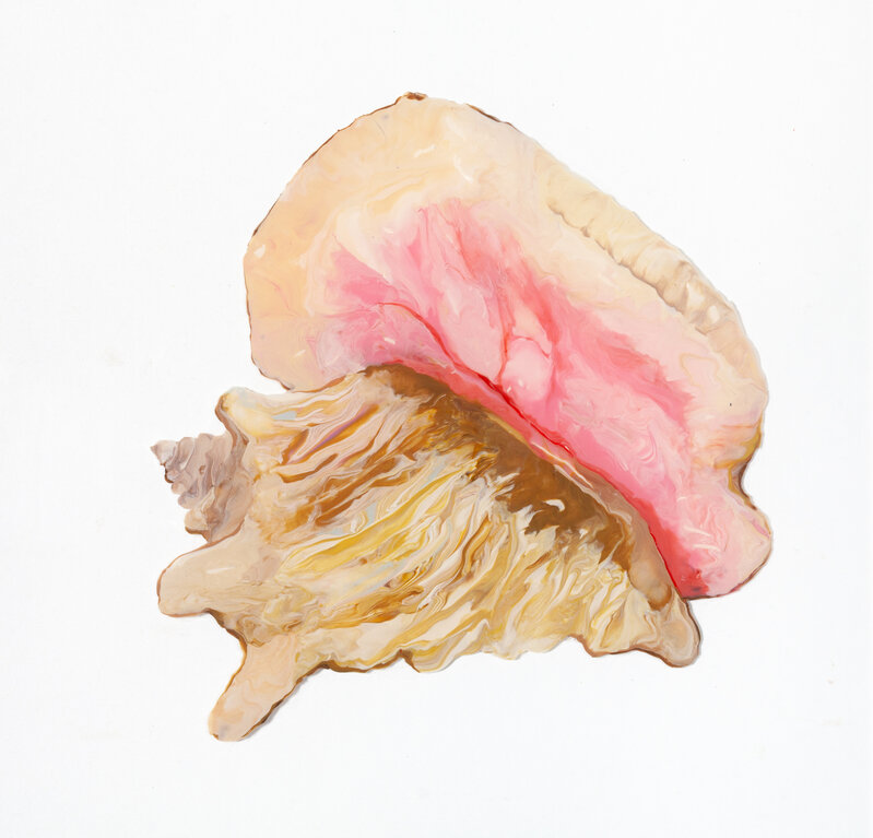 Mia Darling, ‘Blowing Conch’, 2020, Painting, Plasticine on perspex, 99 Loop Gallery