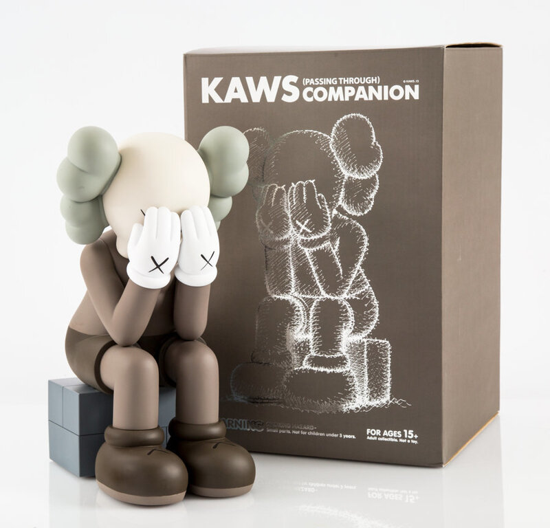 KAWS, ‘Passing Through Companion (Brown)’, 2013, Other, Painted cast vinyl, Heritage Auctions