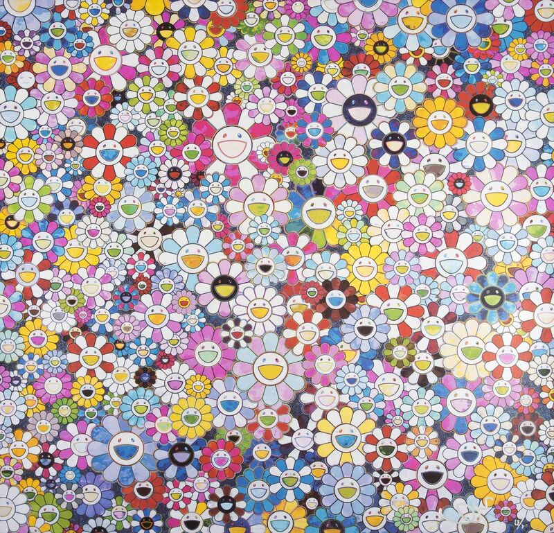 Takashi Murakami, ‘Bouquet of Love’, 2012, Print, Offset lithograph on paper, Julien's Auctions