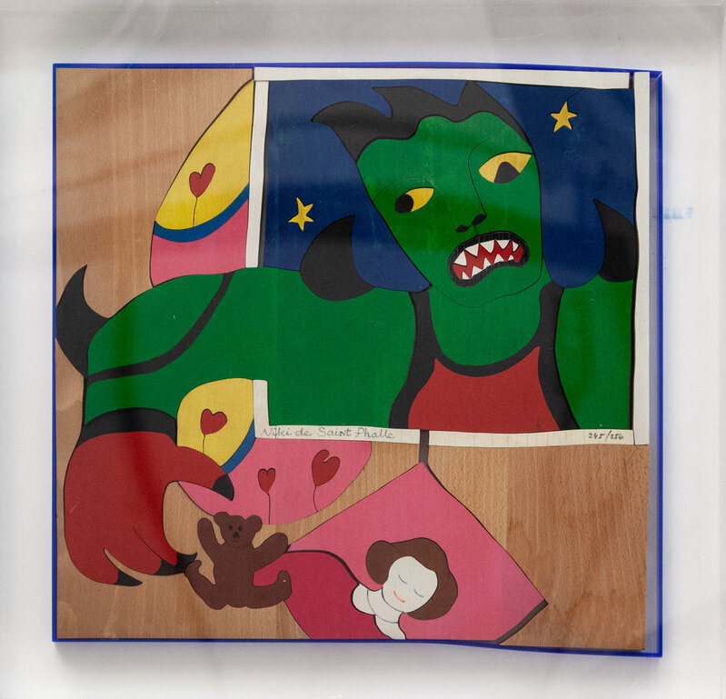 Niki de Saint Phalle, ‘Méchant méchant ’, 1993, Sculpture, Mixed media and assembly on wood, Artrust