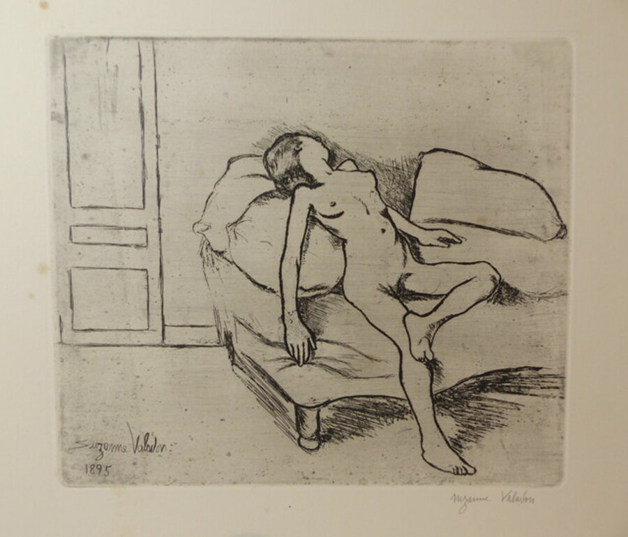 18 Planches Originales de Suzanne Valadon, gravées de 1895 à 1910