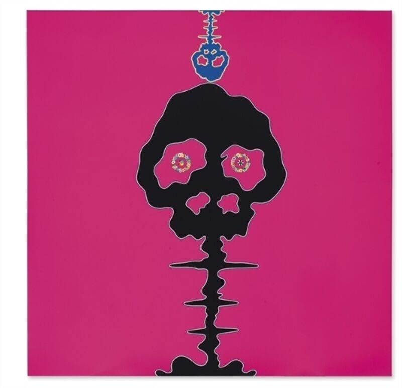 Takashi Murakami, ‘Time Bokan-Pink’, Acrylic on canvas mounted on panel, Christie's