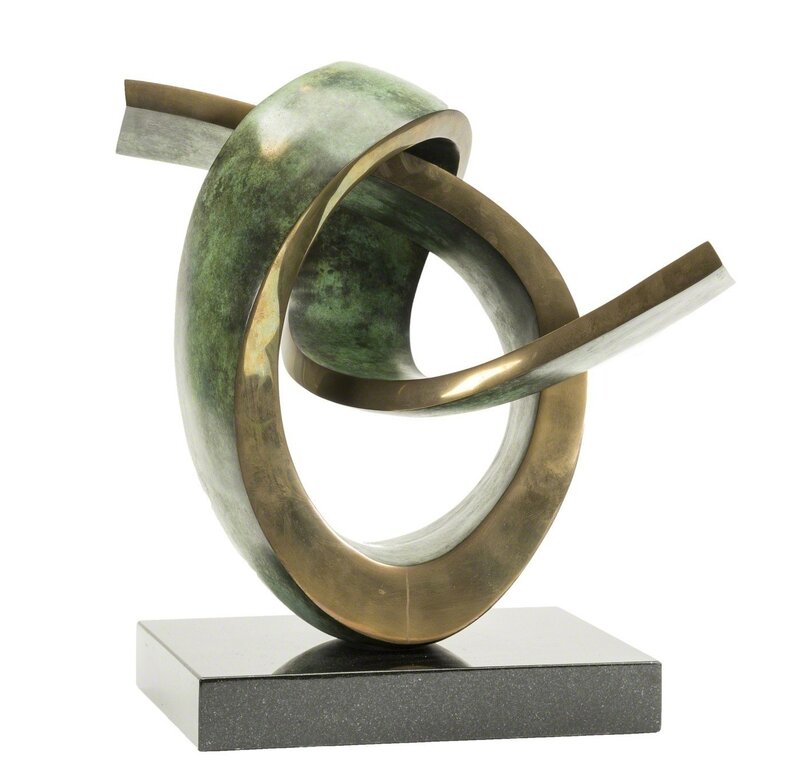 Dennis Westwood, ‘In between’, Sculpture, Bronze with a green patina, Forum Auctions