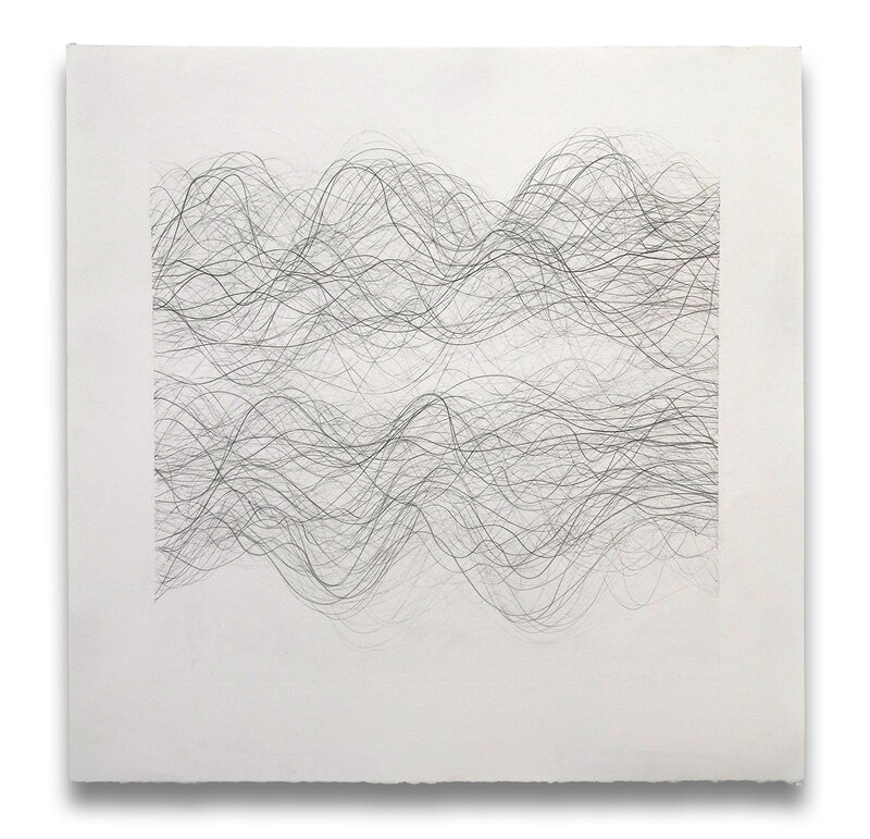 Margaret Neill, ‘Tempo 1 (Abstract Drawing)’, 2015, Drawing, Collage or other Work on Paper, Graphite on paper, IdeelArt