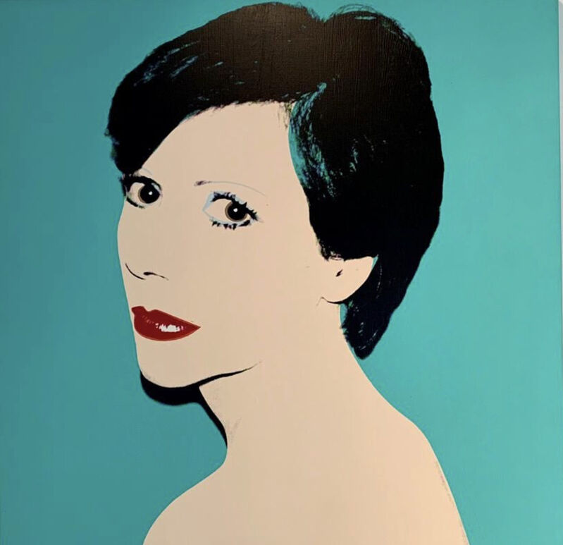 Andy Warhol, ‘Andy Warhol Unidentified Woman (Lady ... Sister)’, 1980, Painting, Polymer paint and silkscreen on canvas, Pellas Gallery
