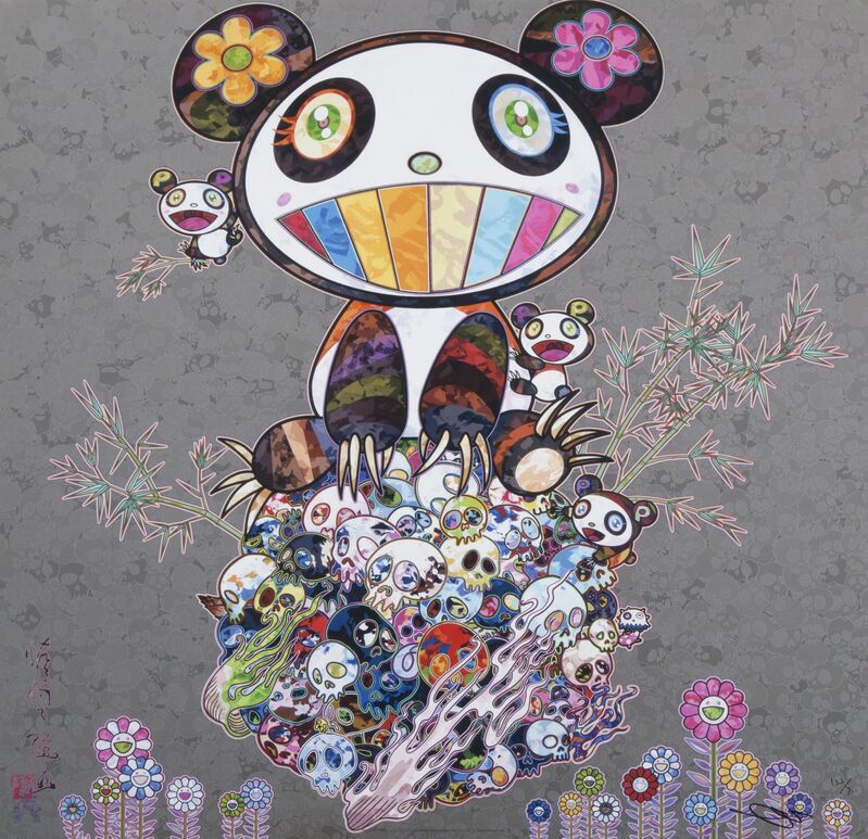 Takashi Murakami, ‘Panda & Panda Cubs’, 2013, Print, Offset lithograph on paper, Julien's Auctions