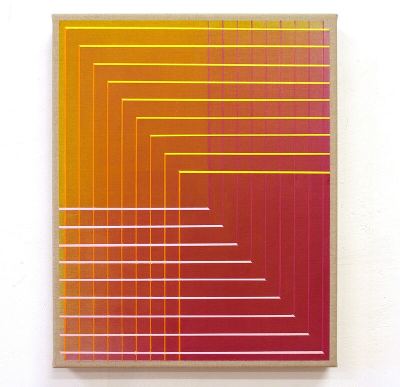 Daniel Mullen, ‘Interaction No.3 ’, 2018, Painting, Acrylic on canvas, The Flat - Massimo Carasi