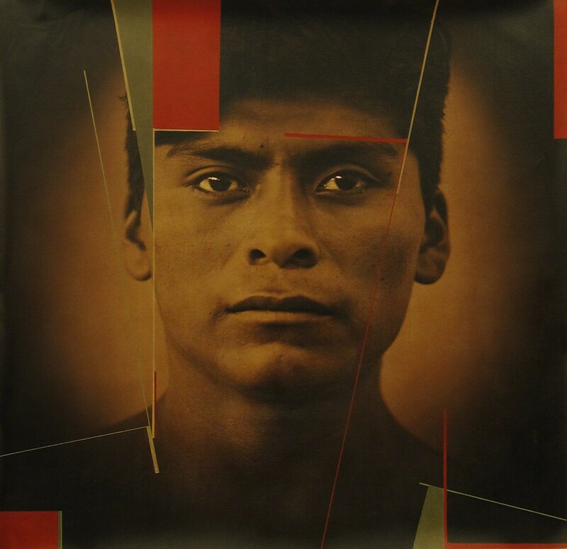 Luis González Palma, ‘Möbius’, 2014, Photography, Photograph printed on canvas, acrylic paint, Lisa Sette Gallery