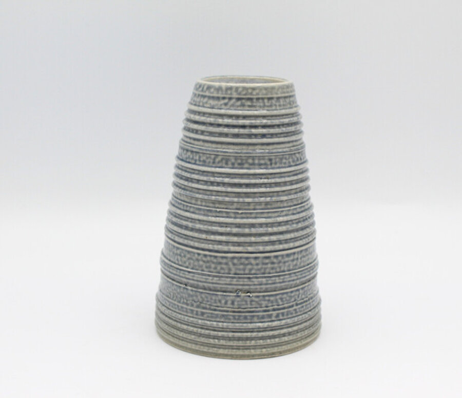 Stoneware Banded Vase