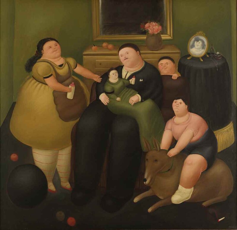 Fernando Botero, ‘El viudo’, 1968, Oil on canvas, MALBA