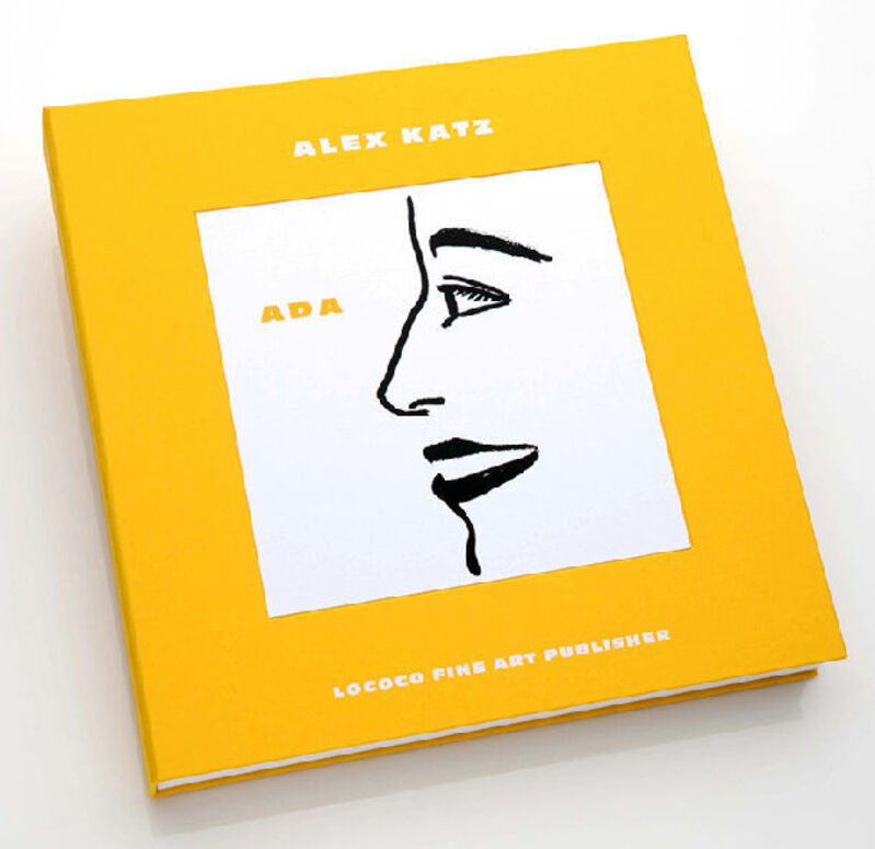 Alex Katz, ‘Ada Luxe Book’, 2019, Print, Ten one-color etchings on Somerset White 250 gsm, drum leaf book bound with letterpress and hot foil stamping, Haw Contemporary