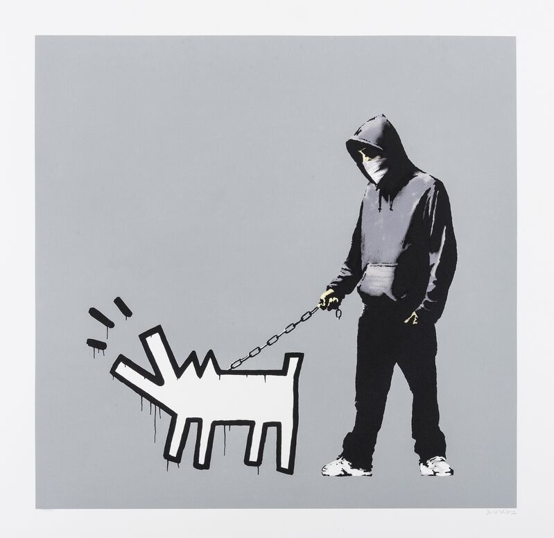 Banksy, ‘Choose your weapon (Cool Grey) (Signed)’, 2010, Print, Screenprint in colours, Forum Auctions