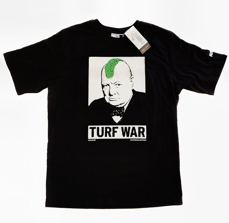 Banksy, ‘Turf War’, 2003, Fashion Design and Wearable Art, Limited edition T-Shirt, Tate Ward Auctions