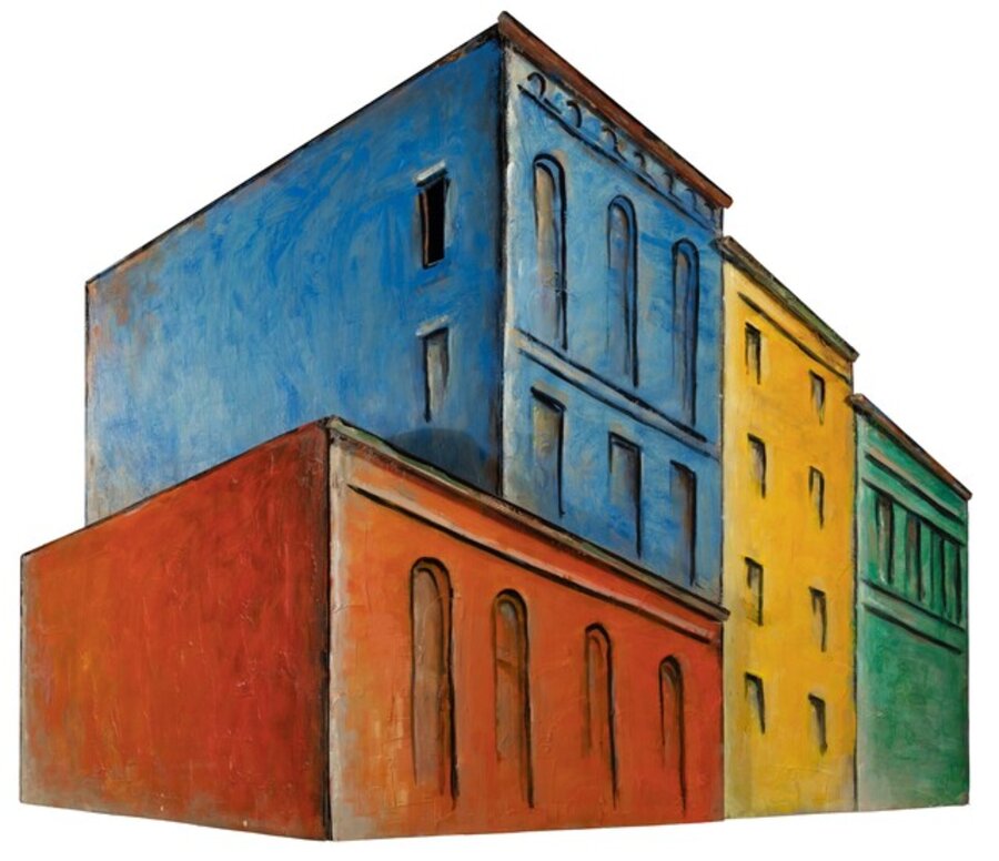 4 Buildings in Indigo