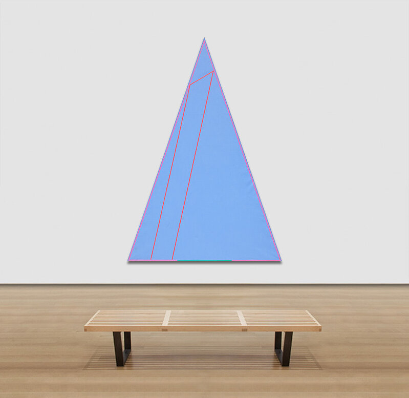 Martin Canin, ‘Triangle’, ca. 1970, Painting, Oil on Canvas, Arco Gallery