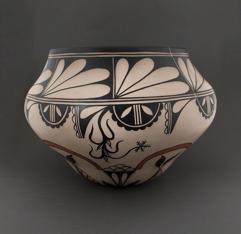 Virgil Ortiz, Sculpture, Ceramic pottery, Blue Rain Gallery