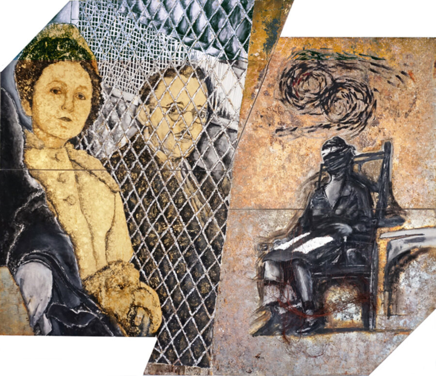 Eclipse / Portrait of Ethel and Julius Rosenberg