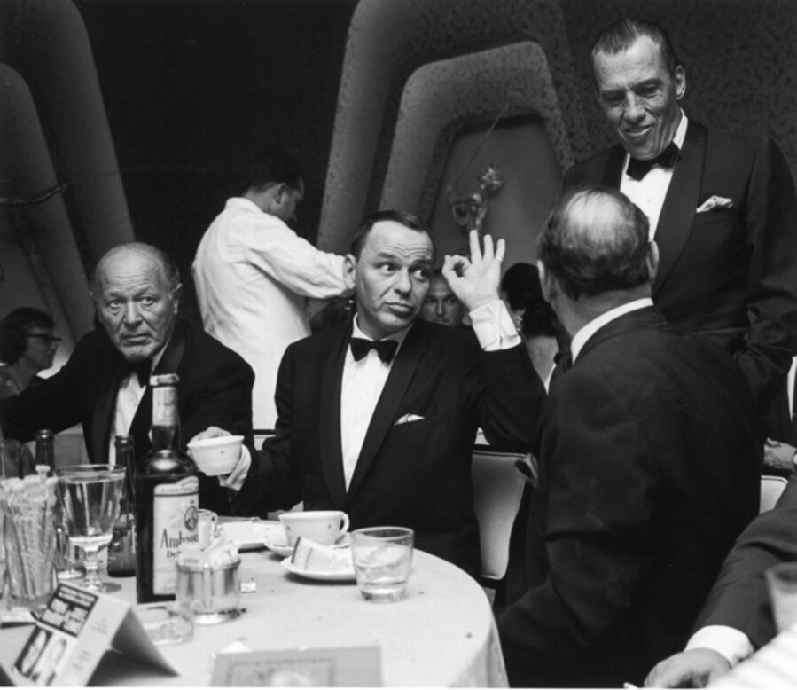 Frank Sinatra with Ed Sullivan, Miami, Fl