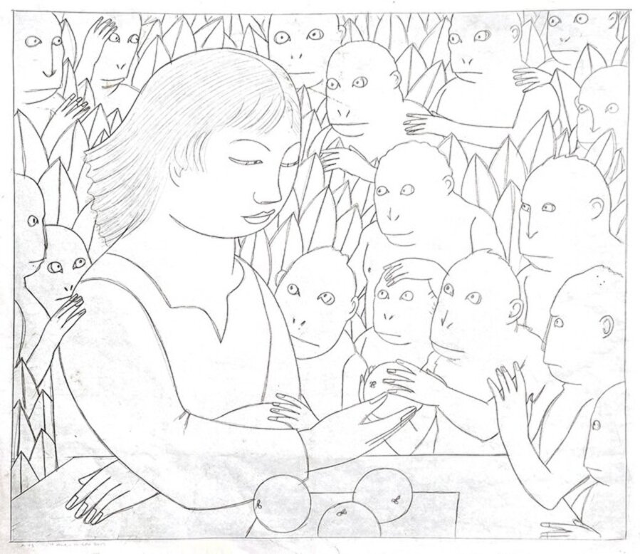 Lots of Monkeys, Drawing #2