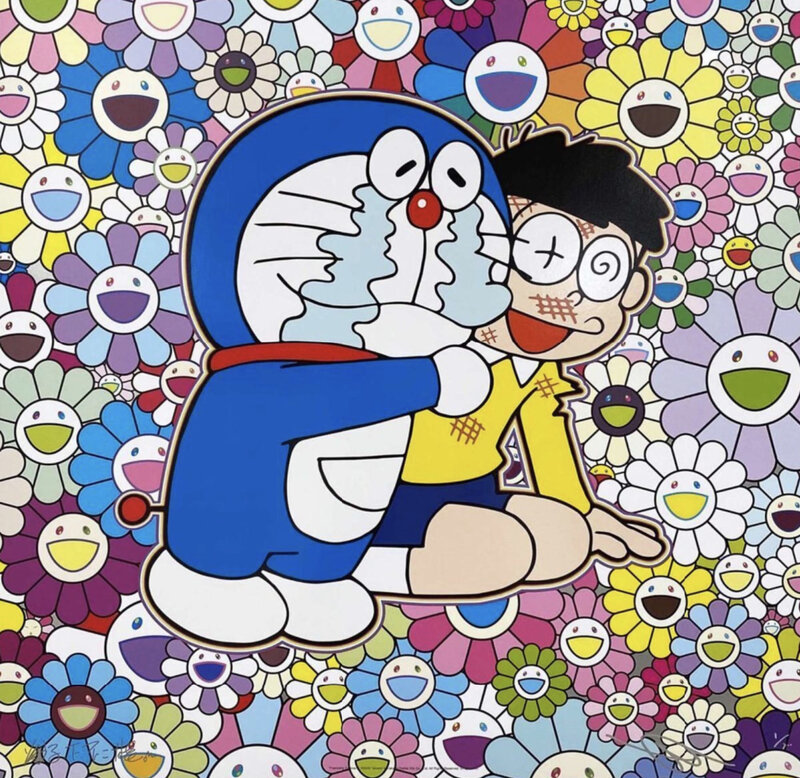 Takashi Murakami, ‘FRIENDSHIP FOREVER!’, 2021, Print, Offset Lithograph, Dope! Gallery