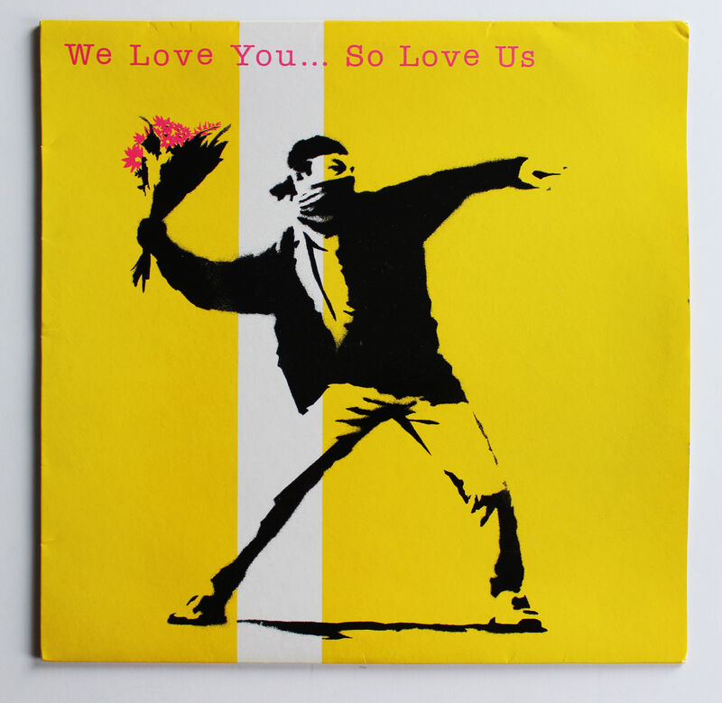 Banksy, ‘We Love You So Love Us’, 2000, Ephemera or Merchandise, Vinyl record and cover, EHC Fine Art