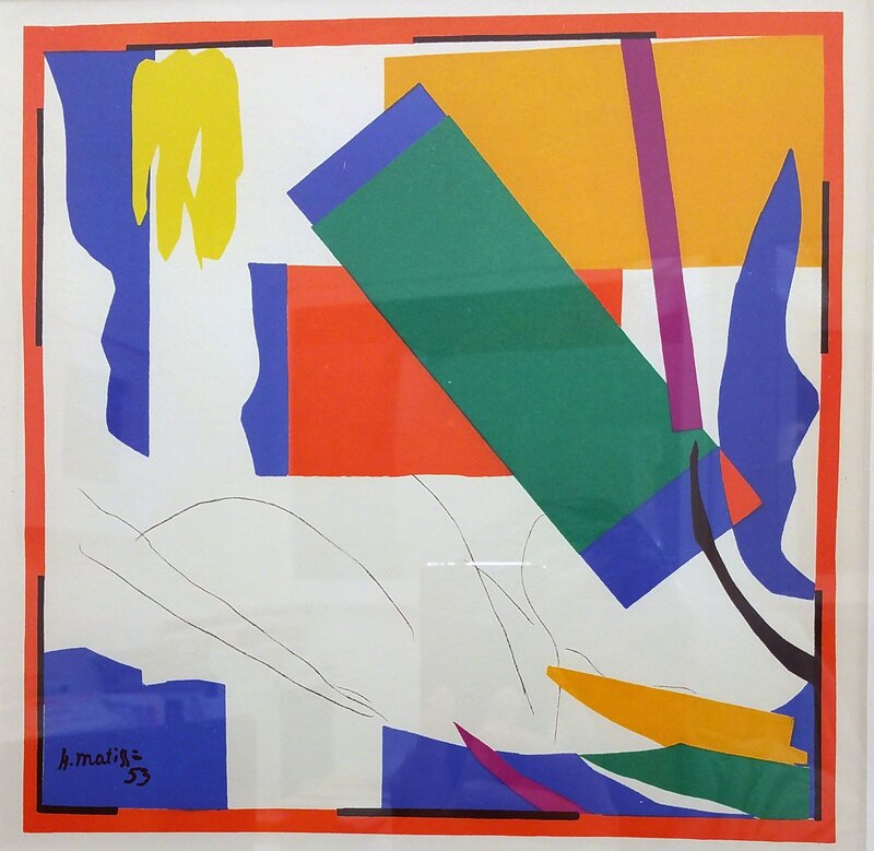 Henri Matisse, ‘Souvenir D'Oceanie’, 1958, Reproduction, Paper, Baterbys