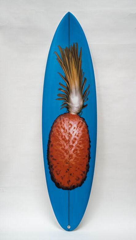 Steve Miller, ‘Orange Pineapple, Blue board’, 2019