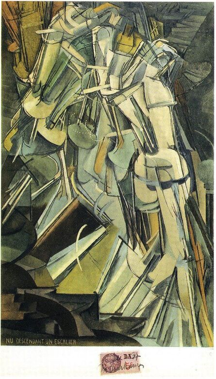 Marcel Duchamp, ‘Nu descendant un escalier, No. 2 (Nude Descending a Staicase, No. 2)’, 1937