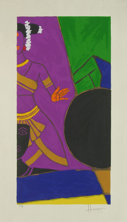 Maqbool Fida Husain, ‘Folklore Kerala - IX’, 2002