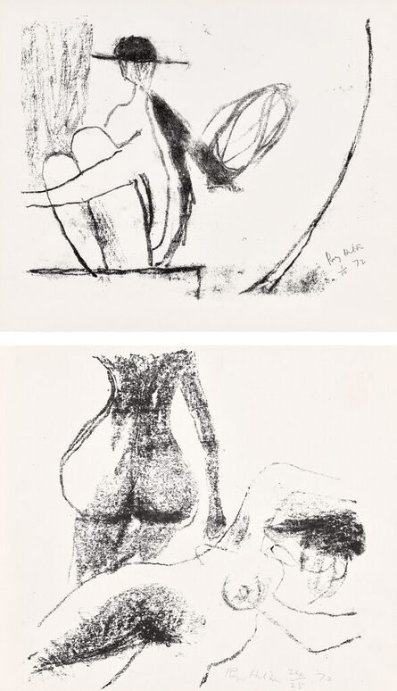 Roger Hilton, ‘Untitled; and Untitled’, 1972