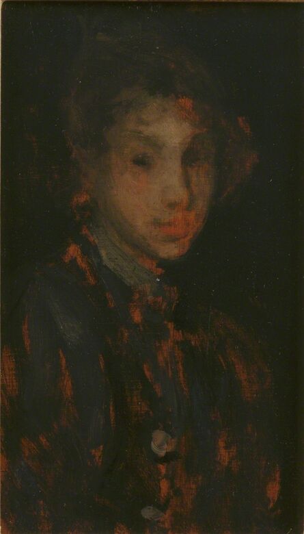 James Abbott McNeill Whistler, ‘Study of a Girl's Head’, ca. 1882