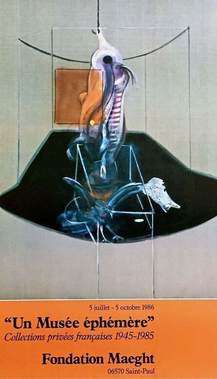 Francis Bacon, ‘Le Boeuf, 1986 Original Foundation Maeght Exhibition Poster’, 1986