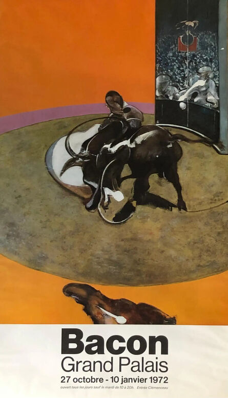 Francis Bacon, ‘Francis Bacon exhibition poster ’, 1972