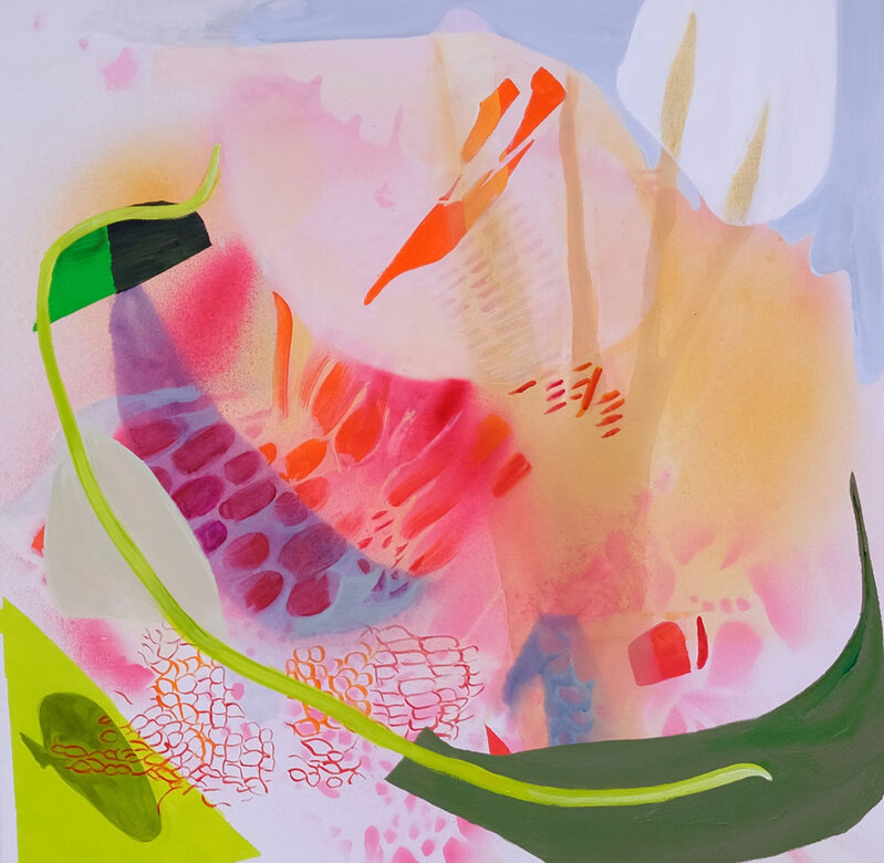 Revi Meicler, ‘Spring I ’, 2021, Painting, Mixed media on canvas, Wally Workman Gallery