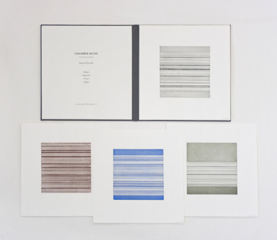 Chamber Music: A Suite of 4 Etchings, Allegretto