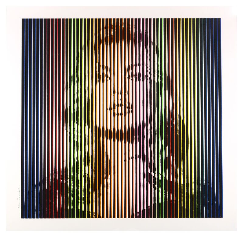 Mr. Brainwash, ‘Fame Moss (Bright Rainbow)’, 2015, Print, Screenprint In Colours on archival art paper, Chiswick Auctions