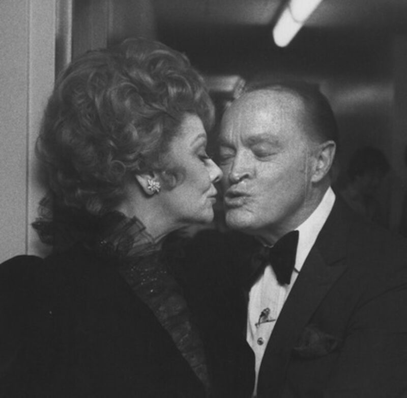 Ron Galella, ‘Lucille Ball and Bob Hope, Burbank, California’, 1982, Photography, Gelatin Silver Print, Staley-Wise Gallery