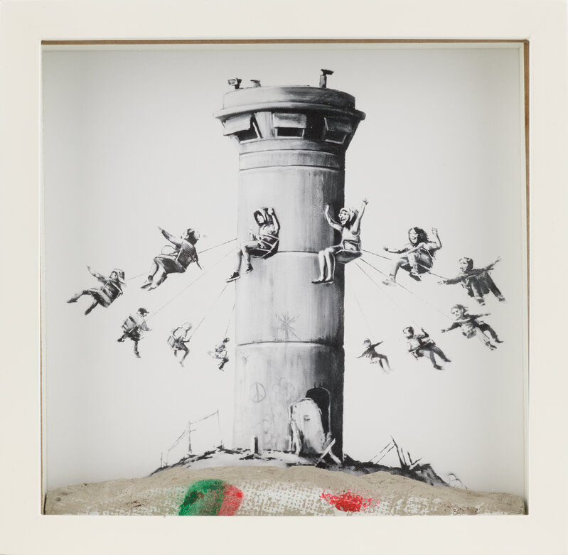 Banksy, ‘Walled Off Box Set’, 2017, Sculpture, Giclee print with concrete piece of wall in the artist's designated Ikea frame, Rago/Wright/LAMA/Toomey & Co.