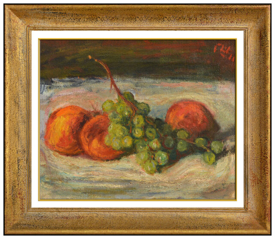 Peaches and Grapes