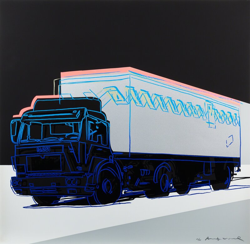 Andy Warhol, ‘Truck’, 1985, Print, Color Screenprint, Hindman