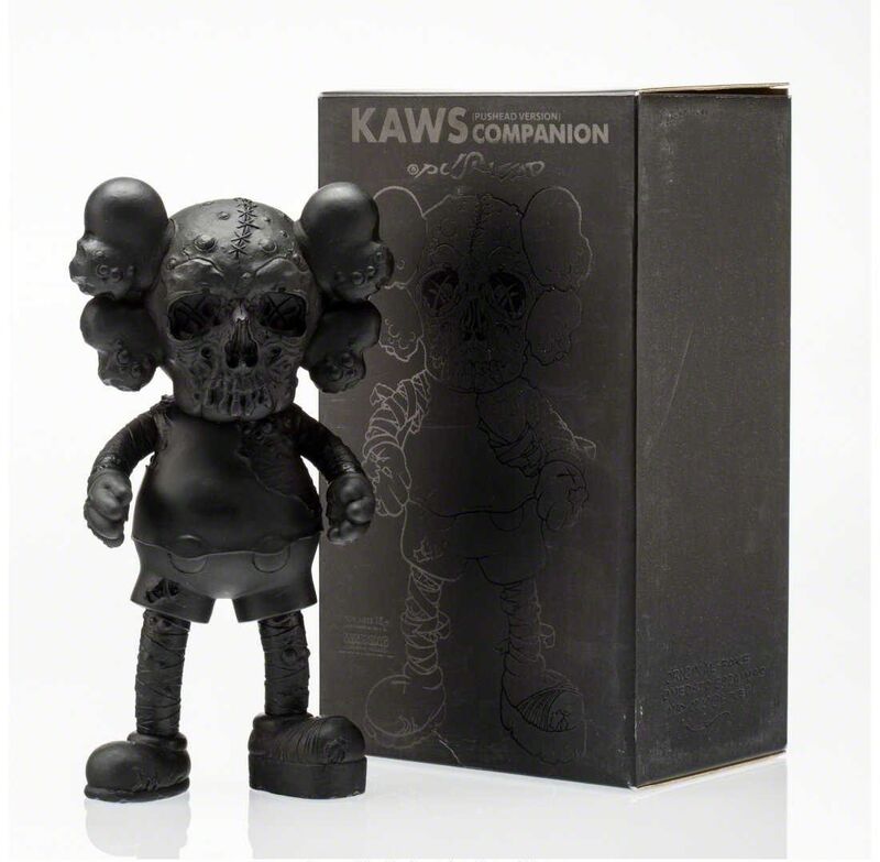 KAWS, ‘Pushead Companion (Black)’, 2006, Sculpture, Painted cast vinyl, Lougher Contemporary